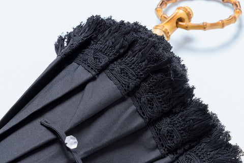 P-01 日傘フリンジ大40cm