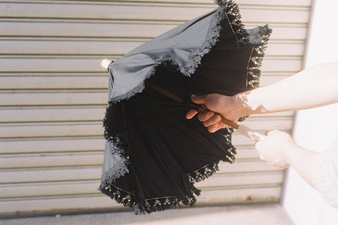 P-02 日傘フリンジ小 40cm