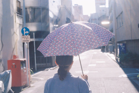PY-2 日傘刺繍 47cm折